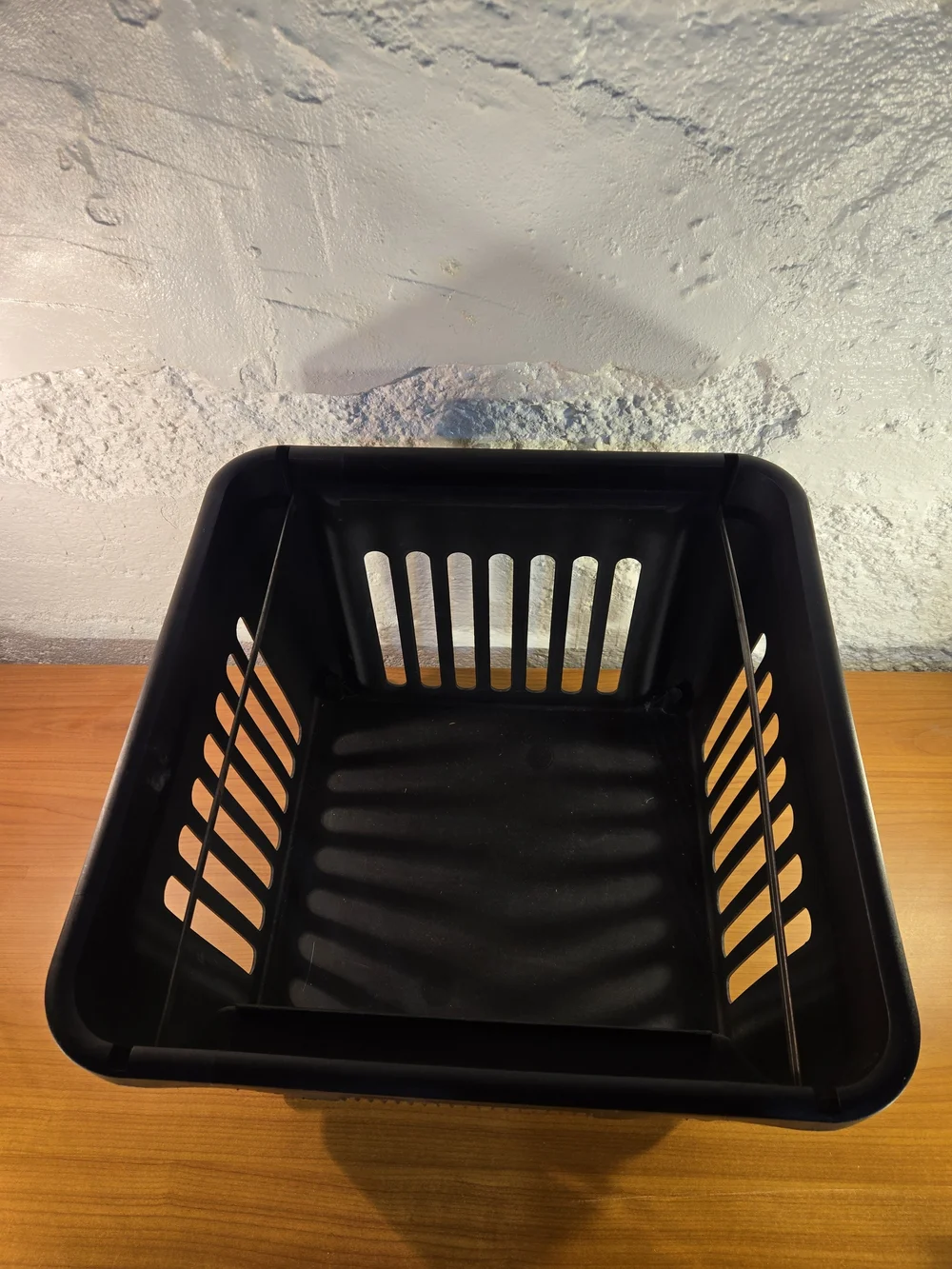 Stackable Plastic Storage Basket Bin w/ Wheels Mobile Hanging File Folder Crate